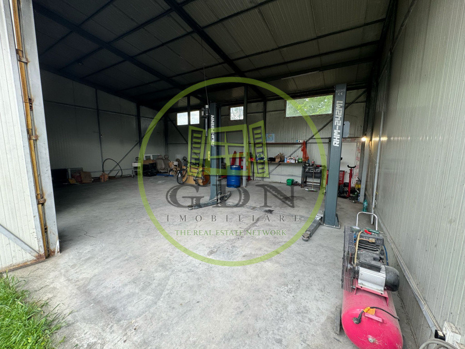 Hala 90mp, teren 300mp, zona Parcul Tineretului