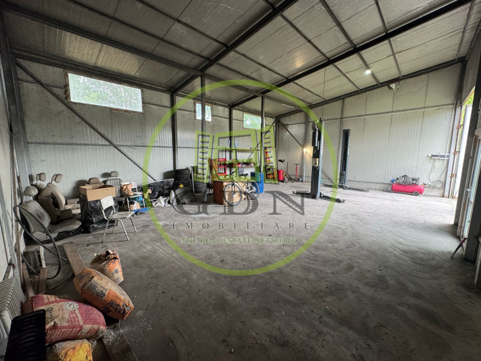 Hala 90mp, teren 300mp, zona Parcul Tineretului