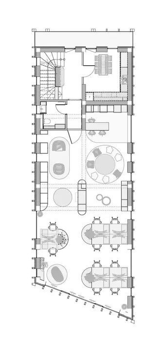 Clădire birouri, showroom Andrei Muresanu 