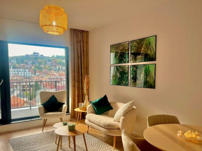 GDN Masters Brașov vă propune spre închiriere un apartament spectaculos cu 2 cam