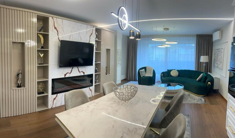 Închiriere ap. de lux, 4 camere, 3 băi, 3 terase, Bună Ziua