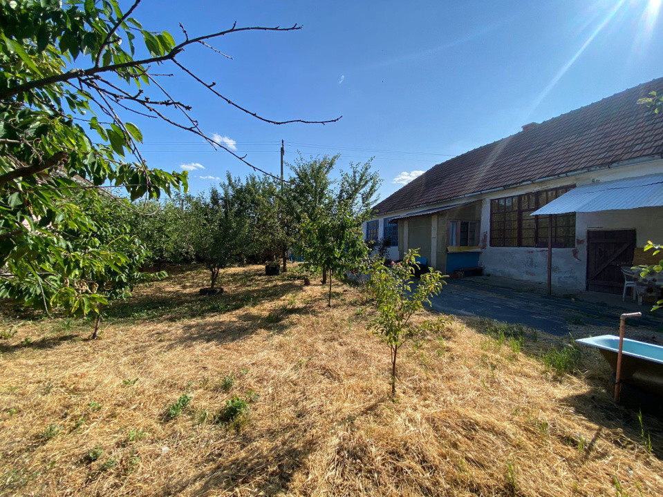 Casă de vacanță în loc. Bojt, Ungaria , 2 cam, teren 3381mp cu pomi fructiferi