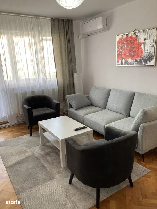 Apartament 2 camere de închiriat – Hipodrom 1, 48 mp, renovat, mobilat modern