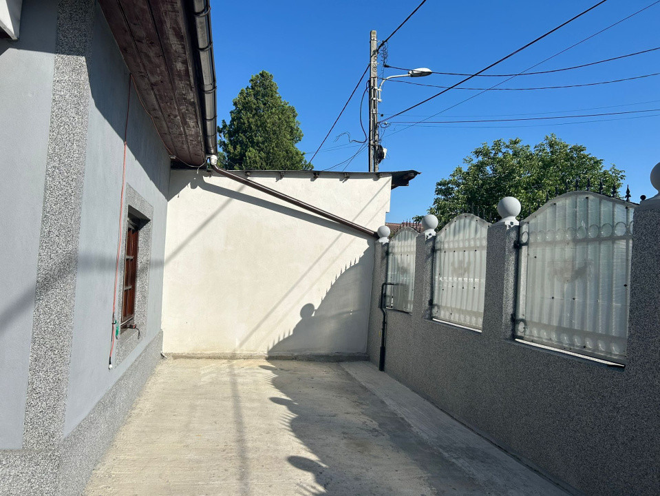 Casa plan parter, 600 mp, 200 mp utili, Romanesti