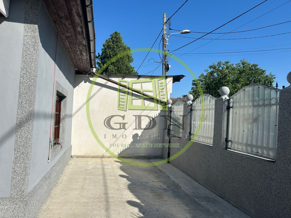 Casa plan parter, 600 mp, 200 mp utili, Romanesti