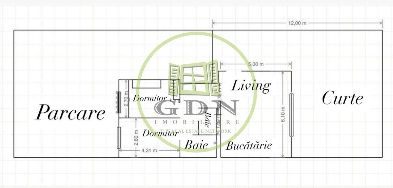 Casă de tip duplex - 3 camere  – Tălmaciu