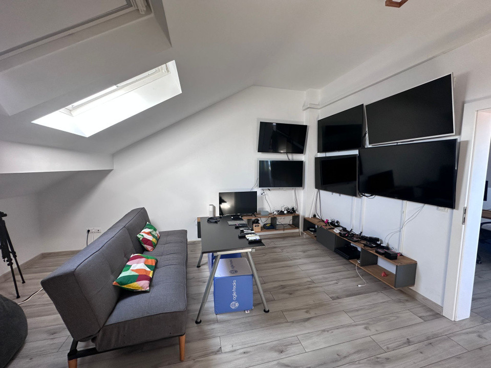 🏢 Clădire de birouri de închiriat | 625 mp utili | 2 etaje + mansardă |