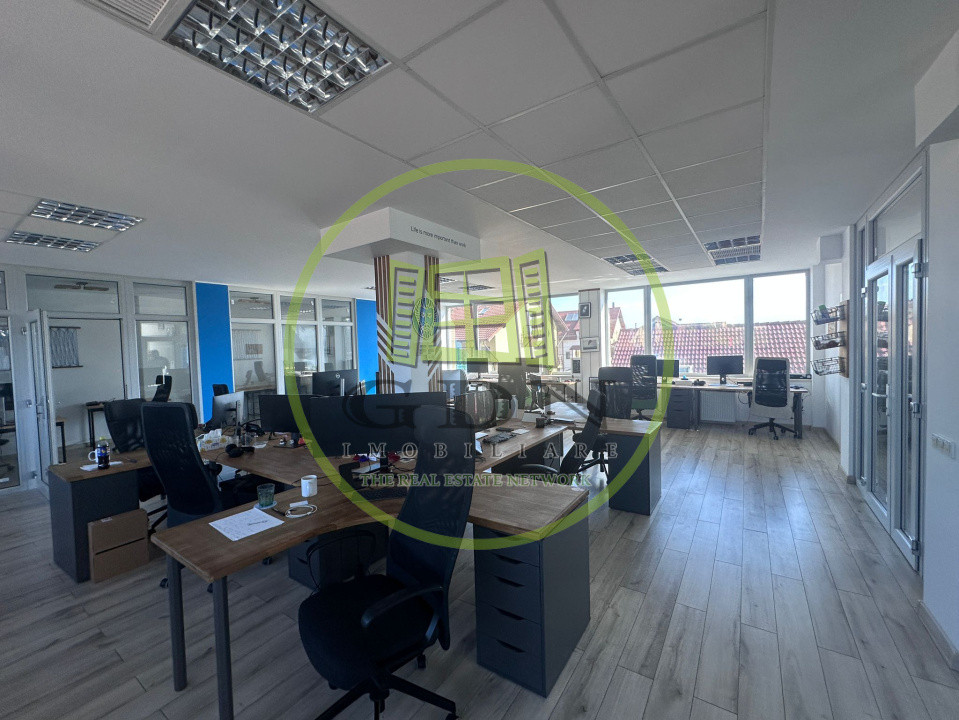 🏢 Clădire de birouri de închiriat | 625 mp utili | 2 etaje + mansardă |