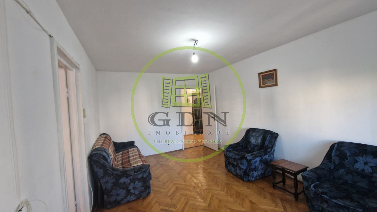 Apartament 2 camere, circular, 52mp, cartier Rovine, zona Dezrobirii