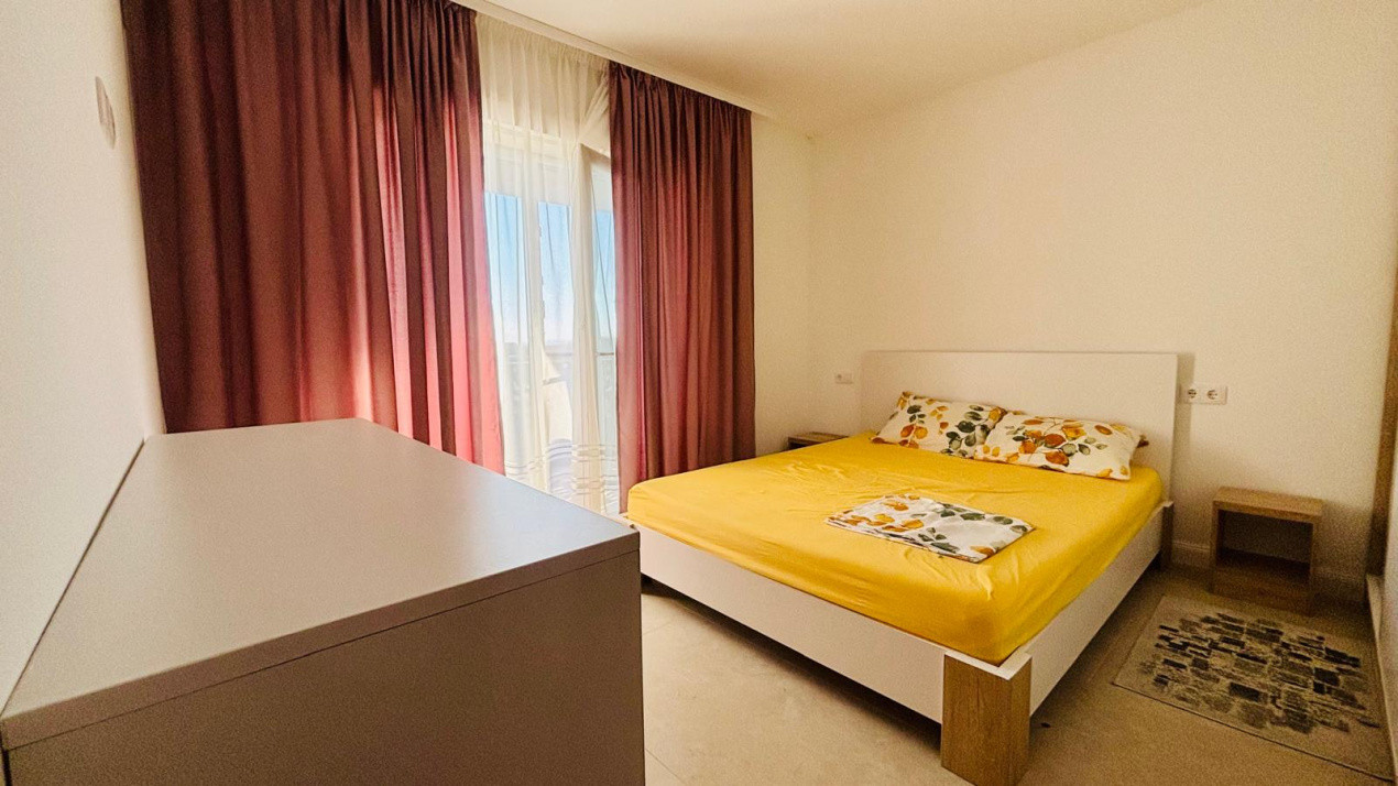 Chirie apartament 2 camere bloc nou