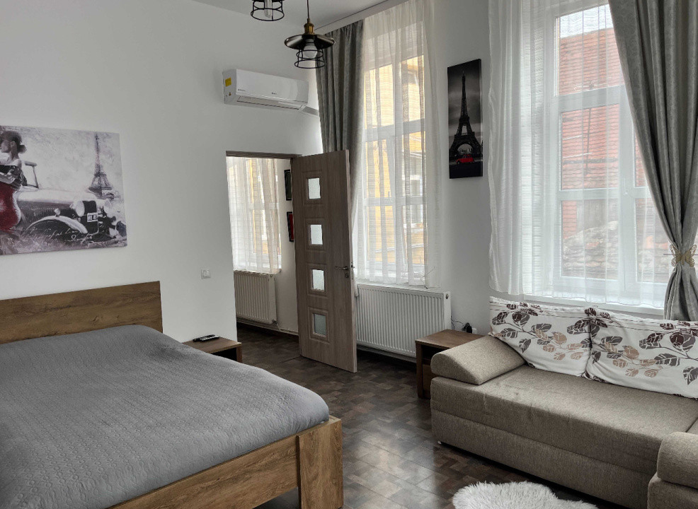 Apartament 1 cameră de închiriat – Orasul de Jos, la 3 minute de Piața Mare