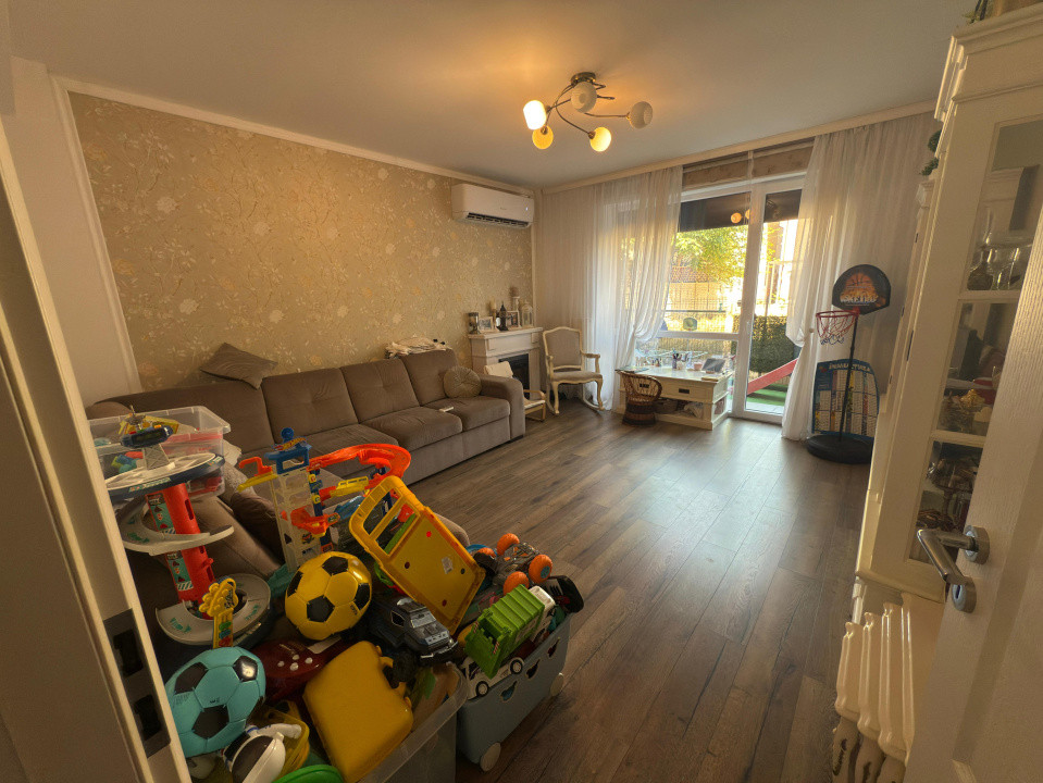 Apartament 3 camere decomandat, 78.34mp, parter, George Enescu, Zona Veropan