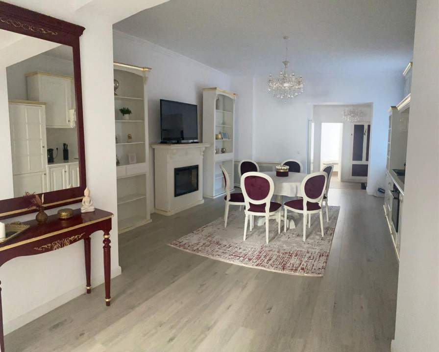 Apartament ultracentral de 85 mp – 3 luni – complet mobilat și utilat