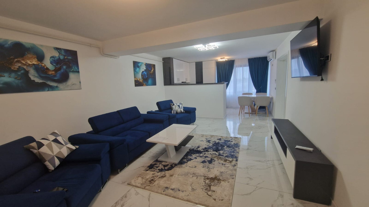 Apartament 3 camere, open space, cartierul George Enescu zona Promenada Mall