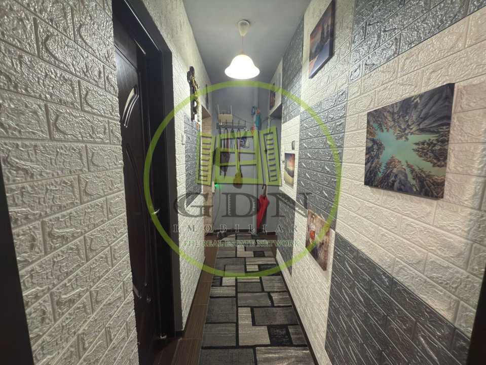 Apartament 2 camere, semidecomandat 34,41 mp, Zona Piata Valea Rosie