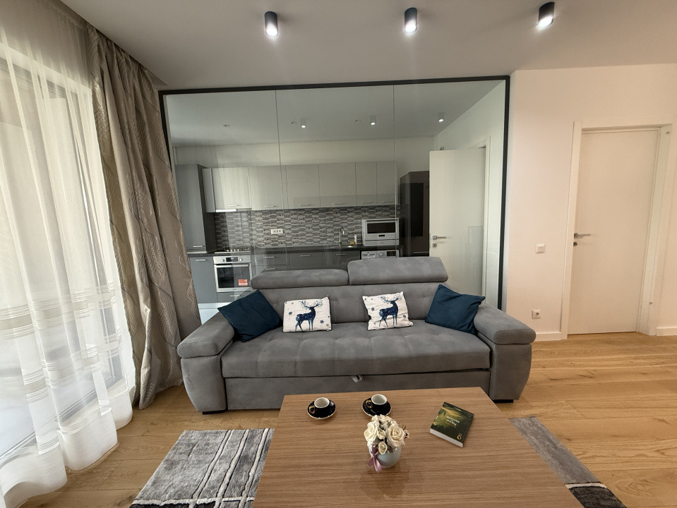 Apartament 2 camere de închiriat l NUSCO CITY PIPERA