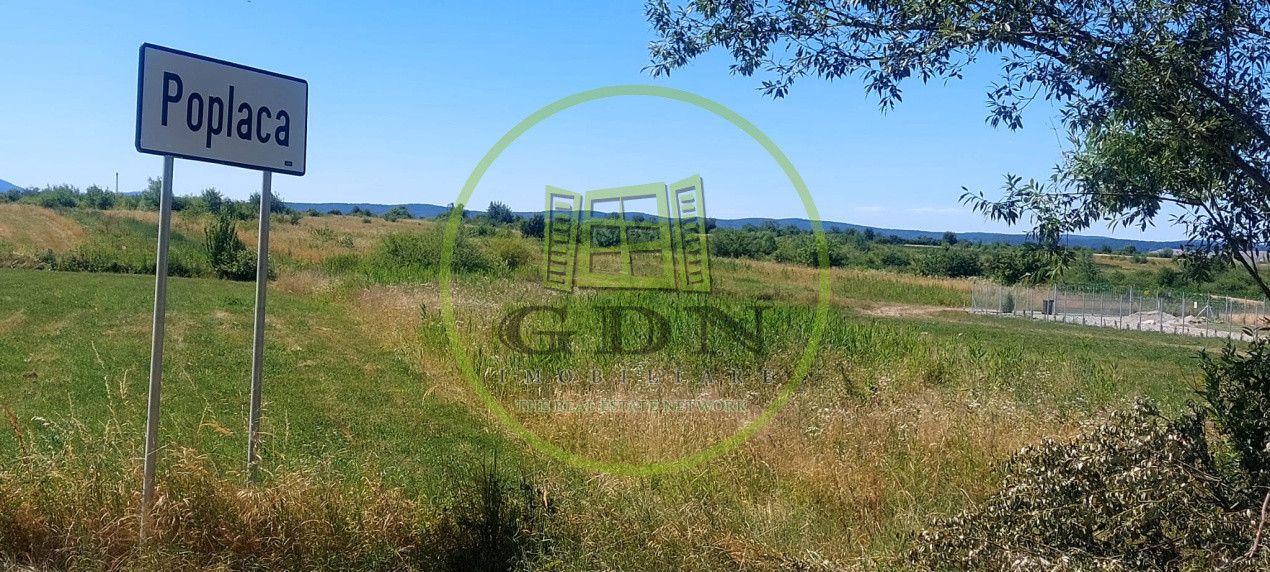 Teren oportunitate investitie 1900mp,intrare in Poplaca