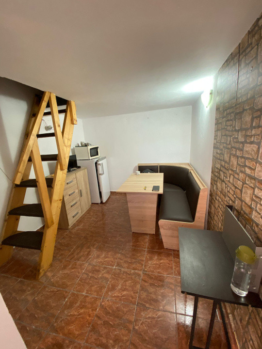 Garsoniera ultracentrală, mobilată, utilată, 11 mp utili, T. Moșoiu 