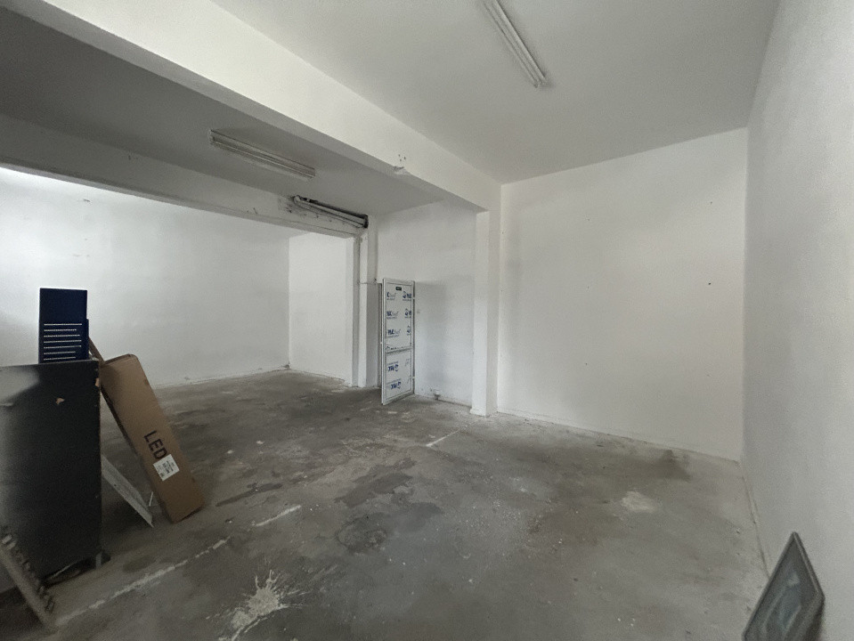 Spațiu comercial de închiriat – 100 m² utili, vitrină la stradă
