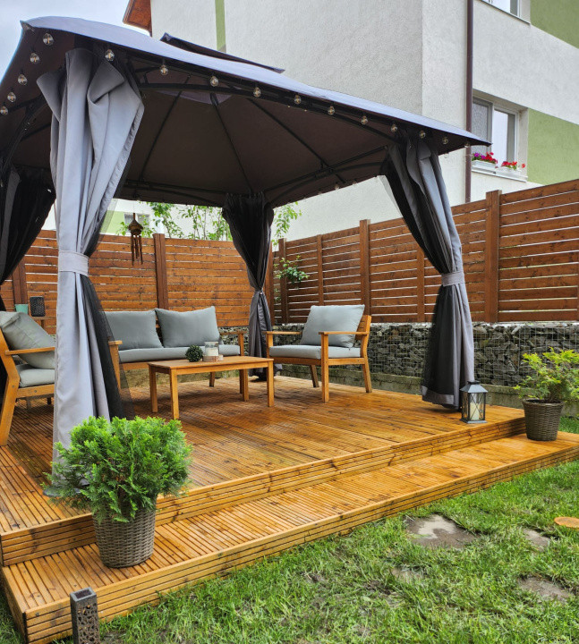 Apartament 3 camere cu gradina de 112mp