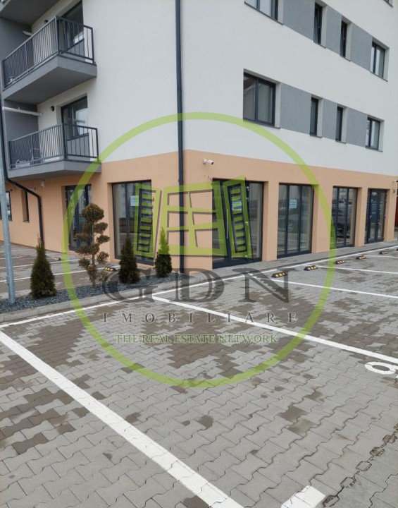 Spațiu comercial – 70 mp utili + curte + 3 locuri de parcare -Arhitectilor