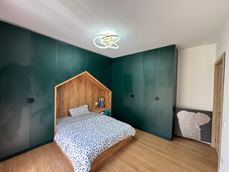 Repoziționare preț! Ap.cu 3 camere, nou, mobilat, garaj, 70 mp., 