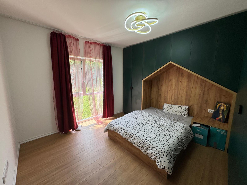 Repoziționare preț! Ap.cu 3 camere, nou, mobilat, garaj, 70 mp., 