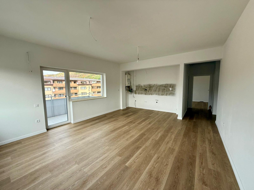 De vânzare apartament nou, finisat 3 camere, 74 mp. - Comuna Baciu 