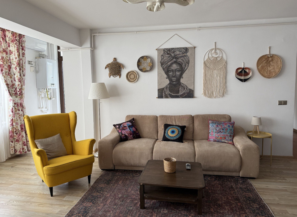 Apartament de închiriat, 3 camere, 80mp utili, zona Şelimbăr