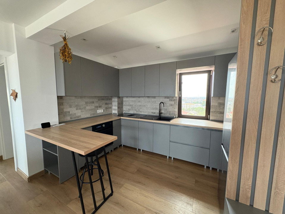 Apartament, 3 camere, open space, 50 mp, Cartier George Enescu, Zona Veropan