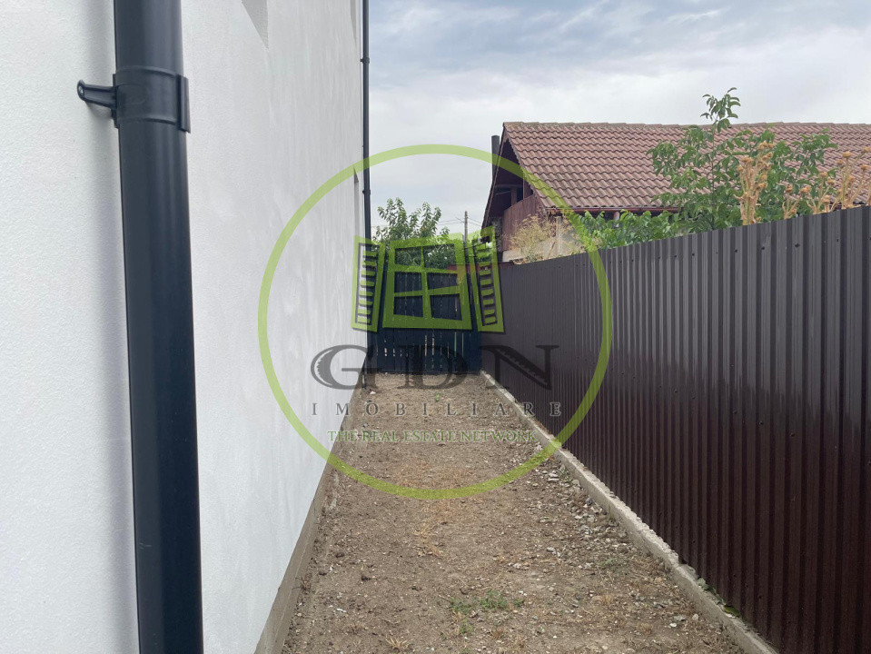 Casă nouă P+1 cu teren de 365mp și toate utilitățile la Braniște/Podari 