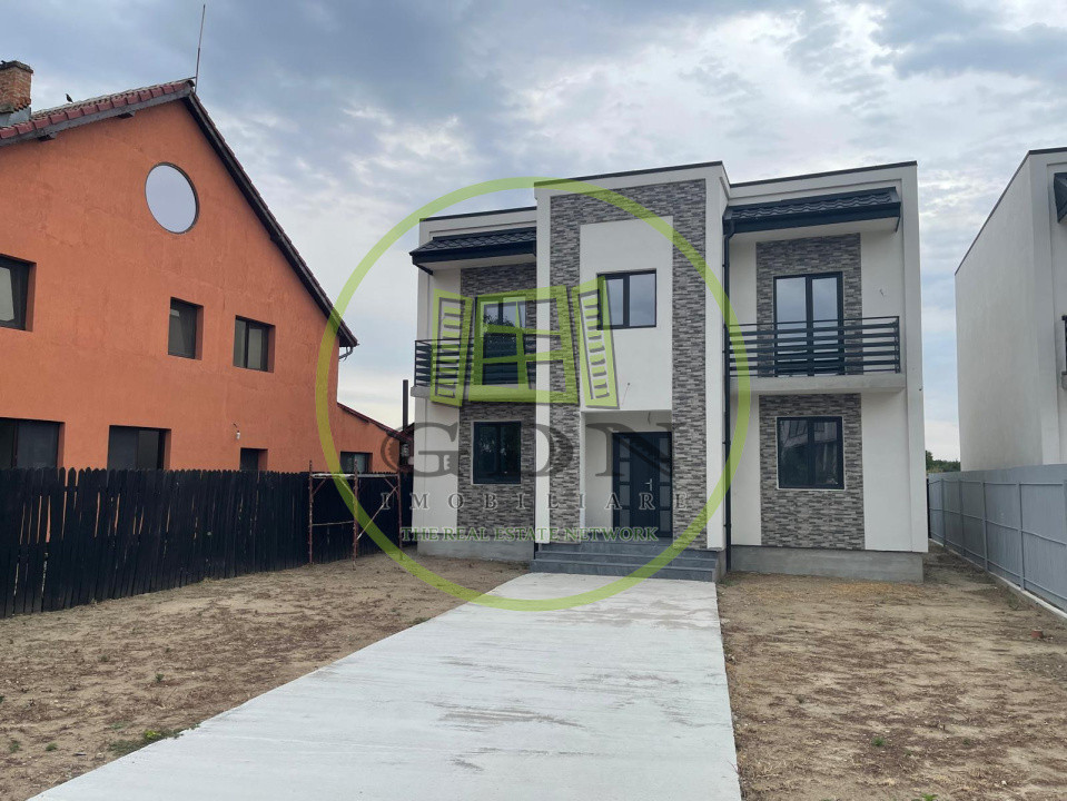 Casă nouă P+1 cu teren de 324mp și toate utilitățile la Braniște/Podari 