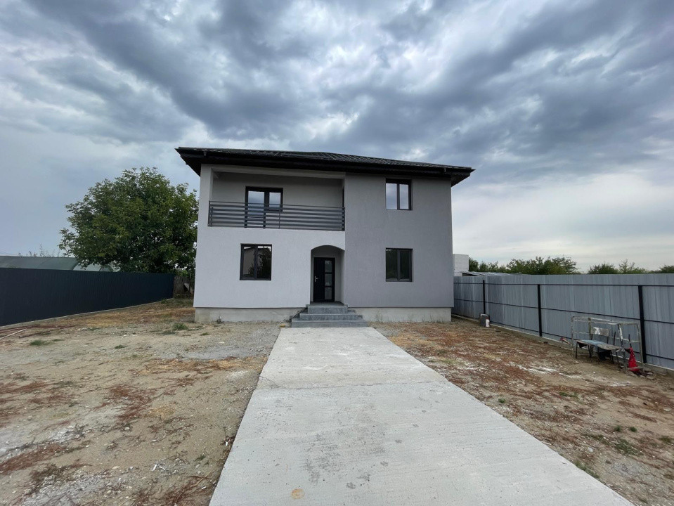 Casă nouă P+1 cu teren de 393mp la Braniște/Podari 