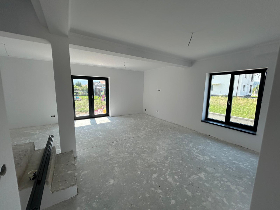 Casa individuala 4 camere - 270 mp teren-Construcție noua-  Cristian, Sibiu 