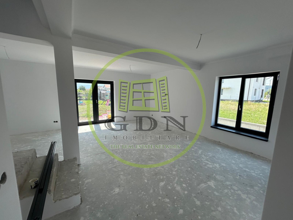 Casa individuala 4 camere - 270 mp teren-Construcție noua-  Cristian, Sibiu 
