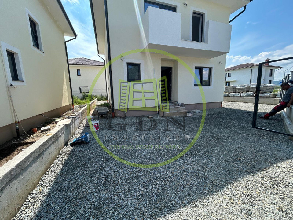 Casa individuala 4 camere - 270 mp teren-Construcție noua-  Cristian, Sibiu 