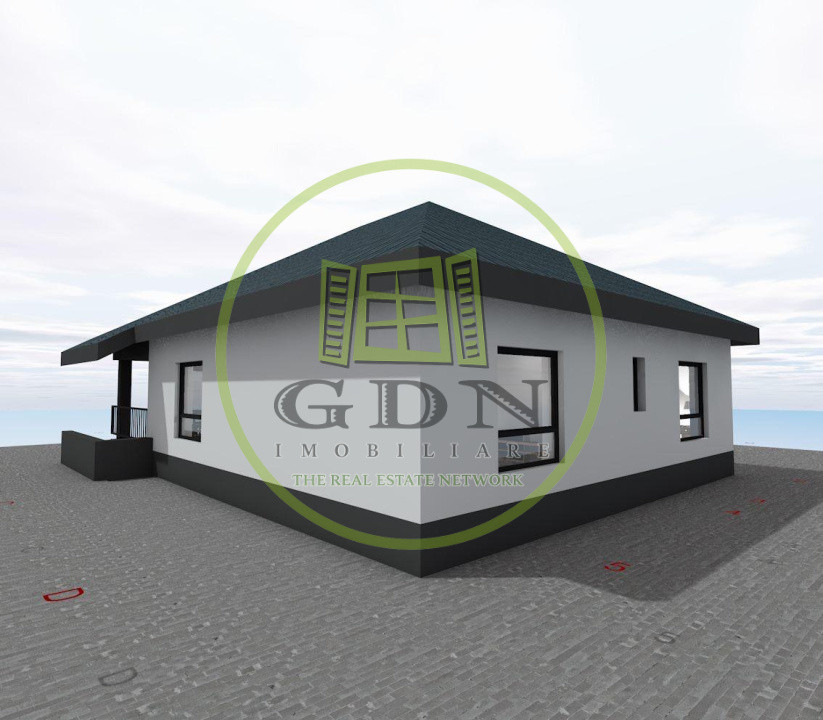 Casă individuală 4 camere, pe un singur nivel– Cristian, Sibiu