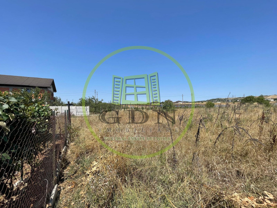 Teren intravilan 1174mp în Dudovicești cu deschiderea de 41m POT 35% CUT 1,05