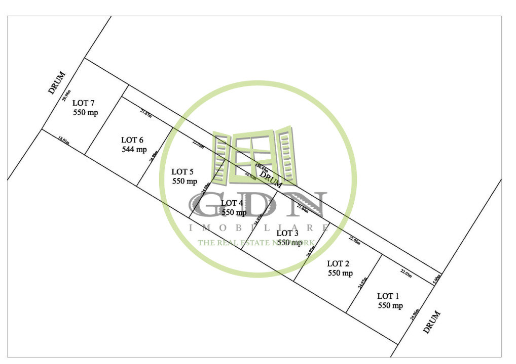 Teren extravilan 550mp  la drum ,spre vanzare in Tocile