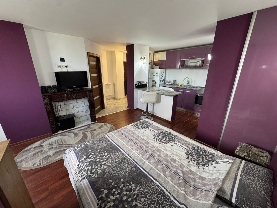 Garsoniera, open-space, 33.17mp, cartier Brazda, zona Consul