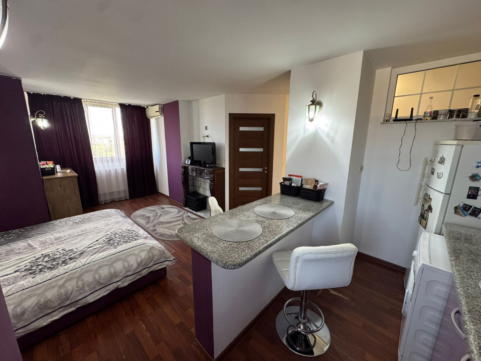 Garsoniera, open-space, 33.17mp, cartier Brazda, zona Consul