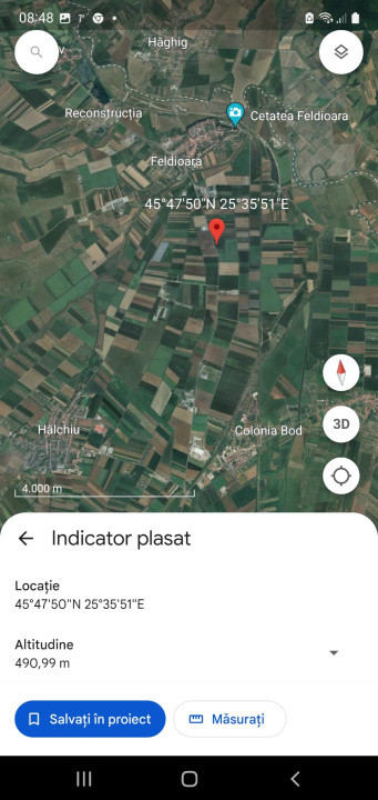 Teren intravilan Feldioara 