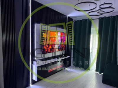 Apartament de lux cu 3 camere – mobilat, utilat complet + 2 locuri de parcare