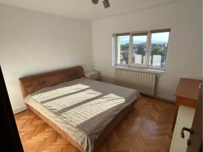 De închiriat apartament 3 camere –57 mp-  zona Spitalului Județean 