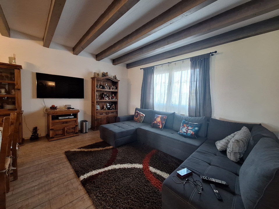 De vânzare casă mobilată, 130 mp.+1600 mp. curte, Mihai Viteazu