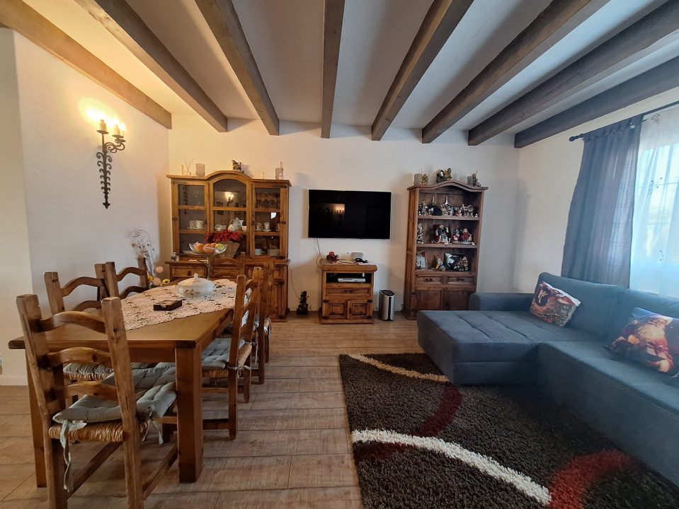 De vânzare casă mobilată, 130 mp.+1600 mp. curte, Mihai Viteazu