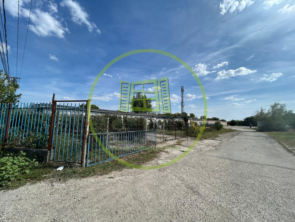 Teren+Hala,6823 MP teren, 1269 mp hala, Carcea