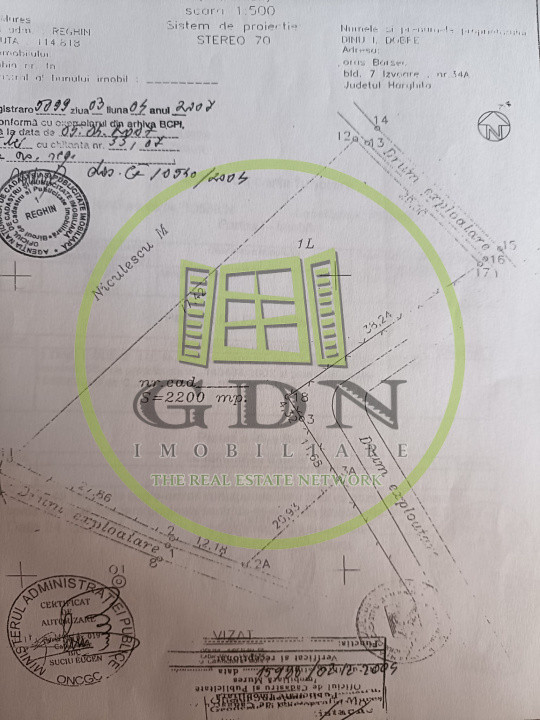 Teren de vânzare -Reghin - Dealul Brezii 2200 mp  