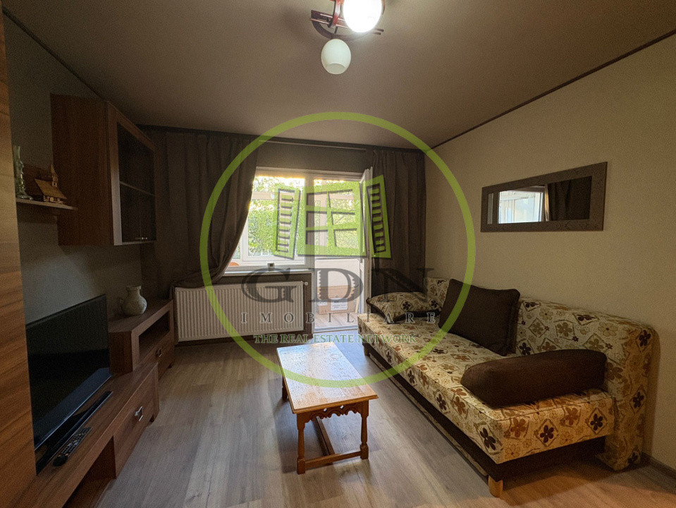 Apartament doua camere semidecomandat, etajul 1, Brazda zona Liceul CFR