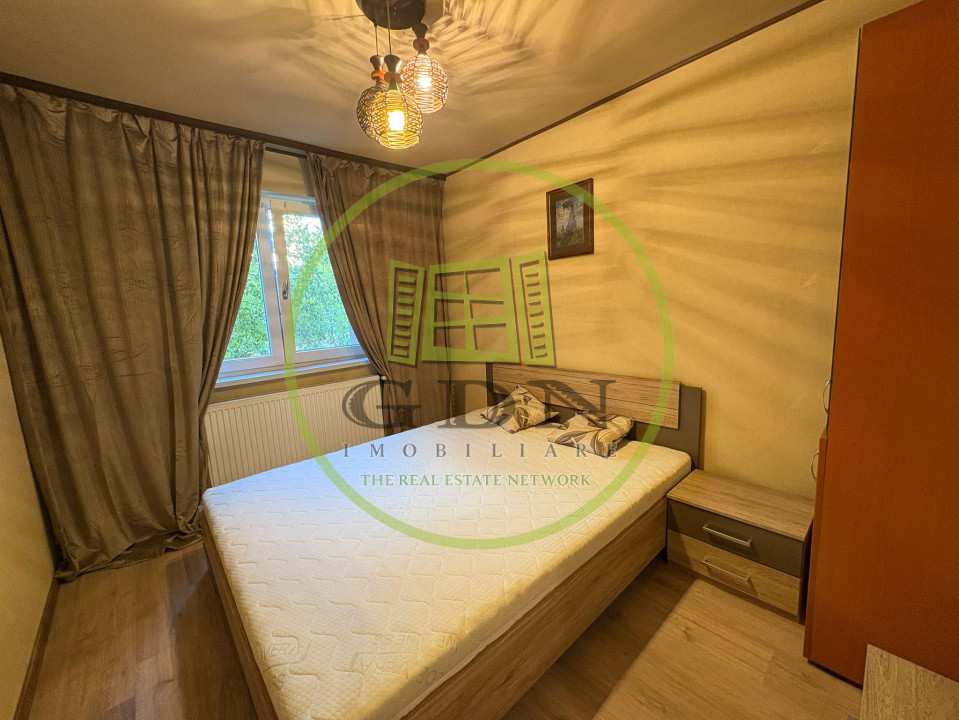 Apartament doua camere semidecomandat, etajul 1, Brazda zona Liceul CFR